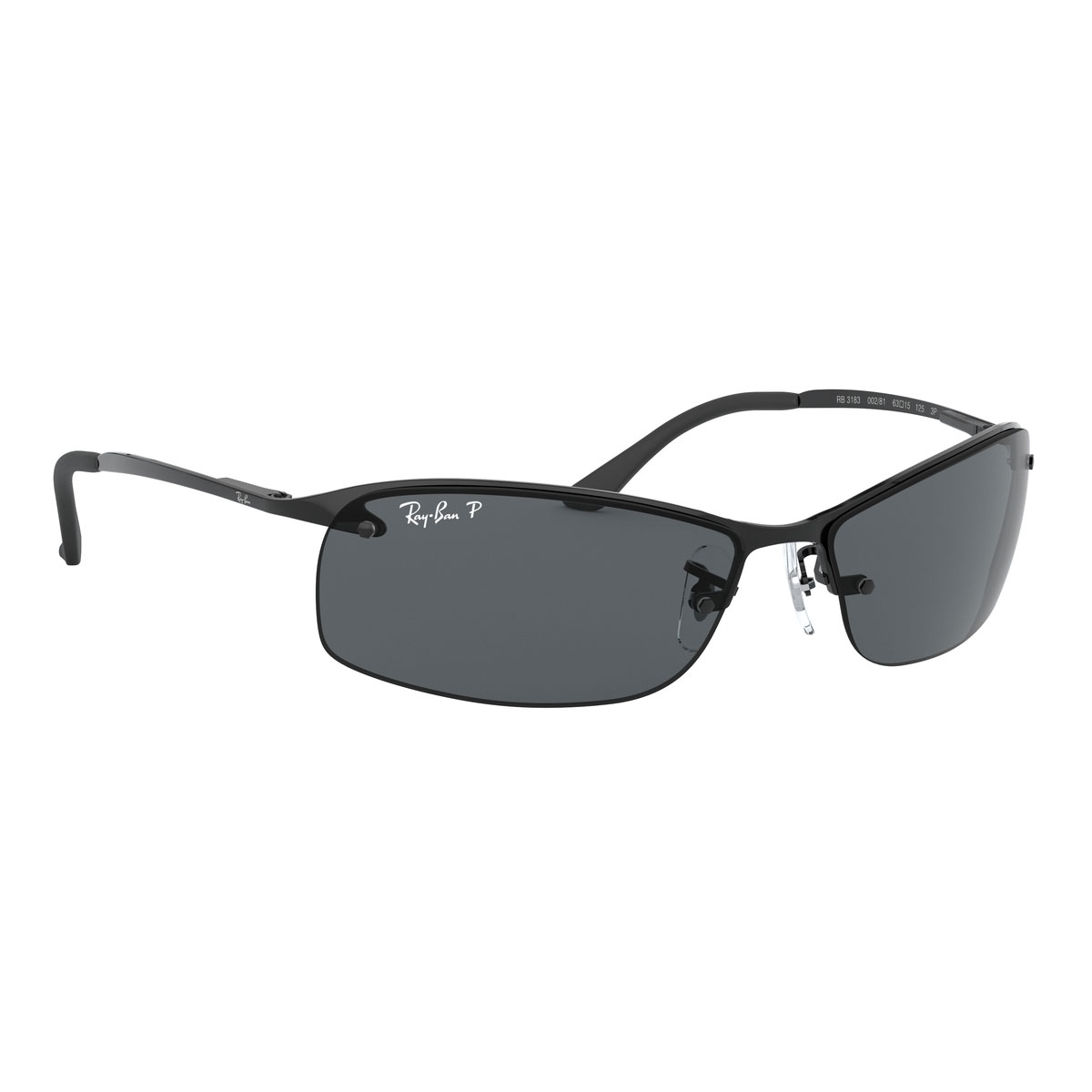 レイバン RB3183 002/81 63 サングラス Ray-Ban 偏光レンズ ポラライズド ツーポイント メンズ レディース 2