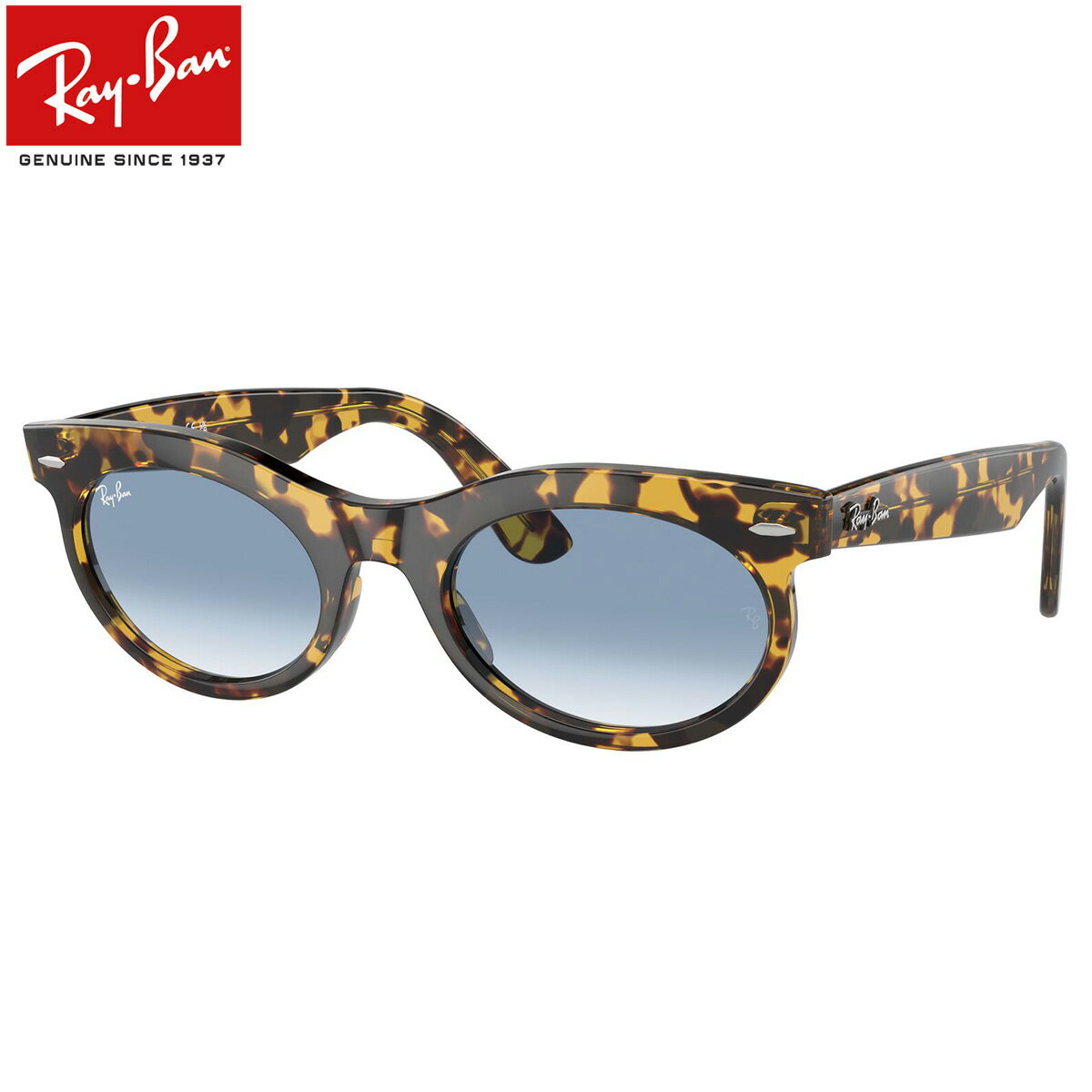 Ray-Ban RB2242F 13323F 53 サングラス レイバン WAYFARER OVAL ウェイファーラーオーバル 度数付き対応 べっ甲 グラデーションレンズ メンズ レディース 24N1