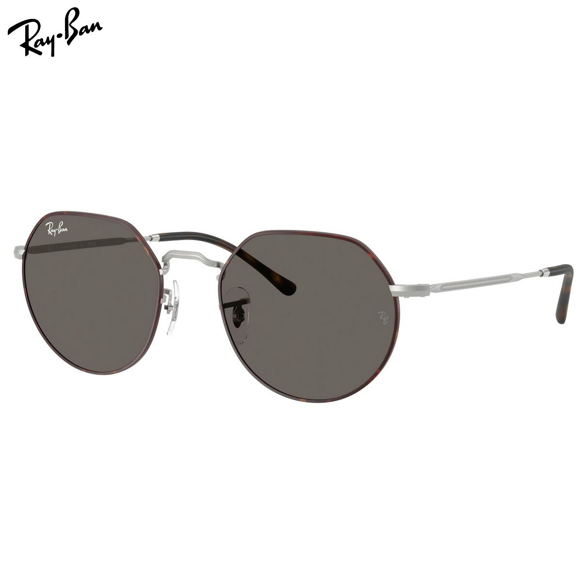 Rakuten - レイバン RB3565 9277B1 53 サングラス Ray-Ban JACK ジャック ハバナ シルバー マット メンズ レディース