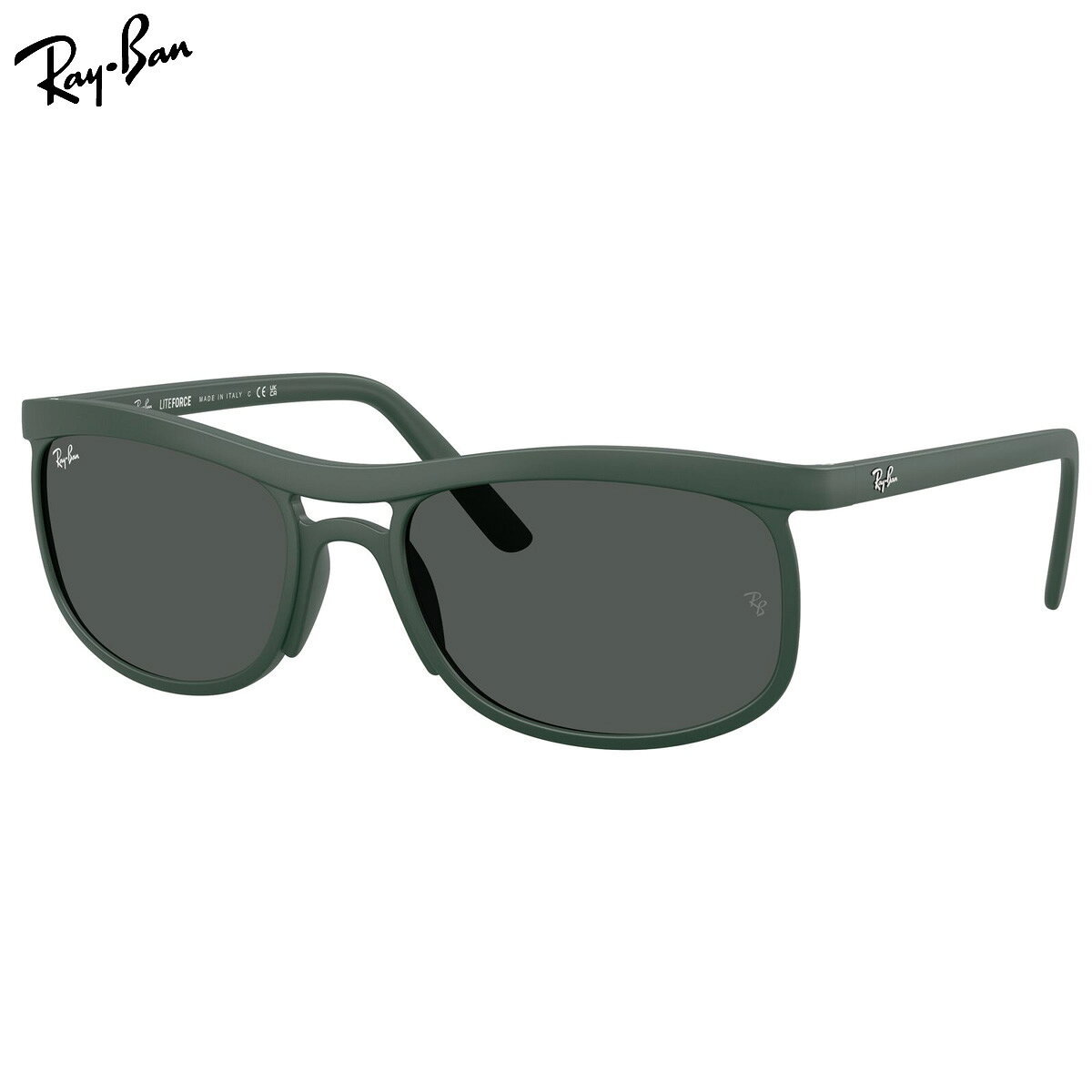レイバン RB4452 601687 59 サングラス Ray-Ban LITEFORCE ライトフォース グリーン 度数付き対応 メンズ レディース