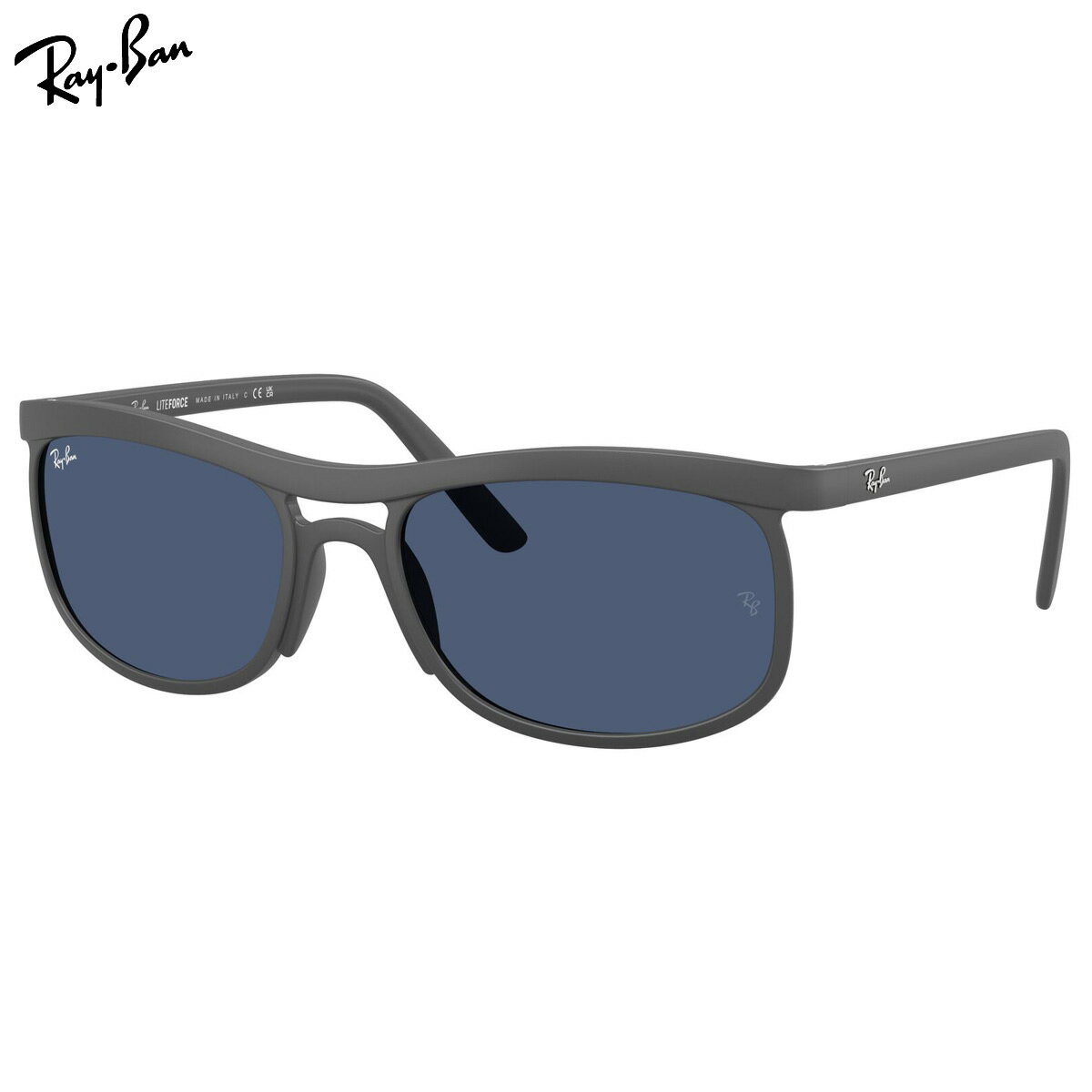 Rakuten - レイバン RB4452 601780 59 サングラス Ray-Ban LITEFORCE ライトフォース グレー 度数付き対応 メンズ レディース