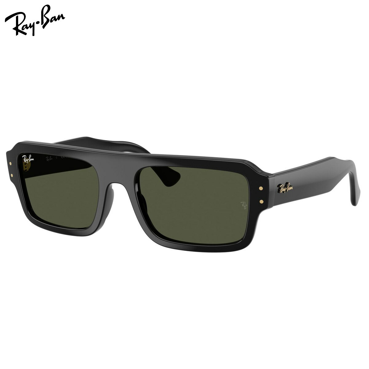 商品基本情報商品カテゴリー：サングラスブランド名：Ray-Ban (レイバン)型番：RB4454F 667731 フレームカラー：ブラック レンズカラー：グリーン紫外線カット率：99%以上可視光線透過率：13.2%鼻パッド：なしレンズシェイ...