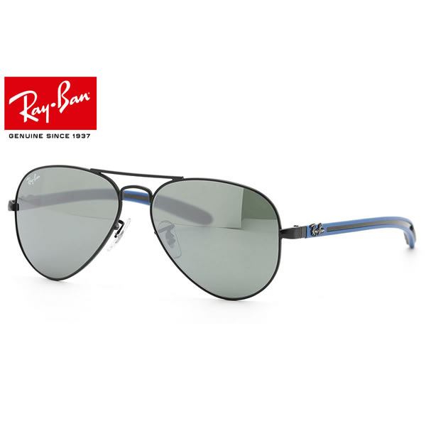 쥤Х 󥰥饹 ߥ顼 ƥå ӥ ܥեС Ray-Ban RB8307 006/40 55 쥤Х RAYBAN TECH AVIATOR CARBON FIBRE FLASH LENSES 00640 LARGE METAL 顼᥿ ġ֥å ֥֥å ƥɥå ߥ顼  ǥ