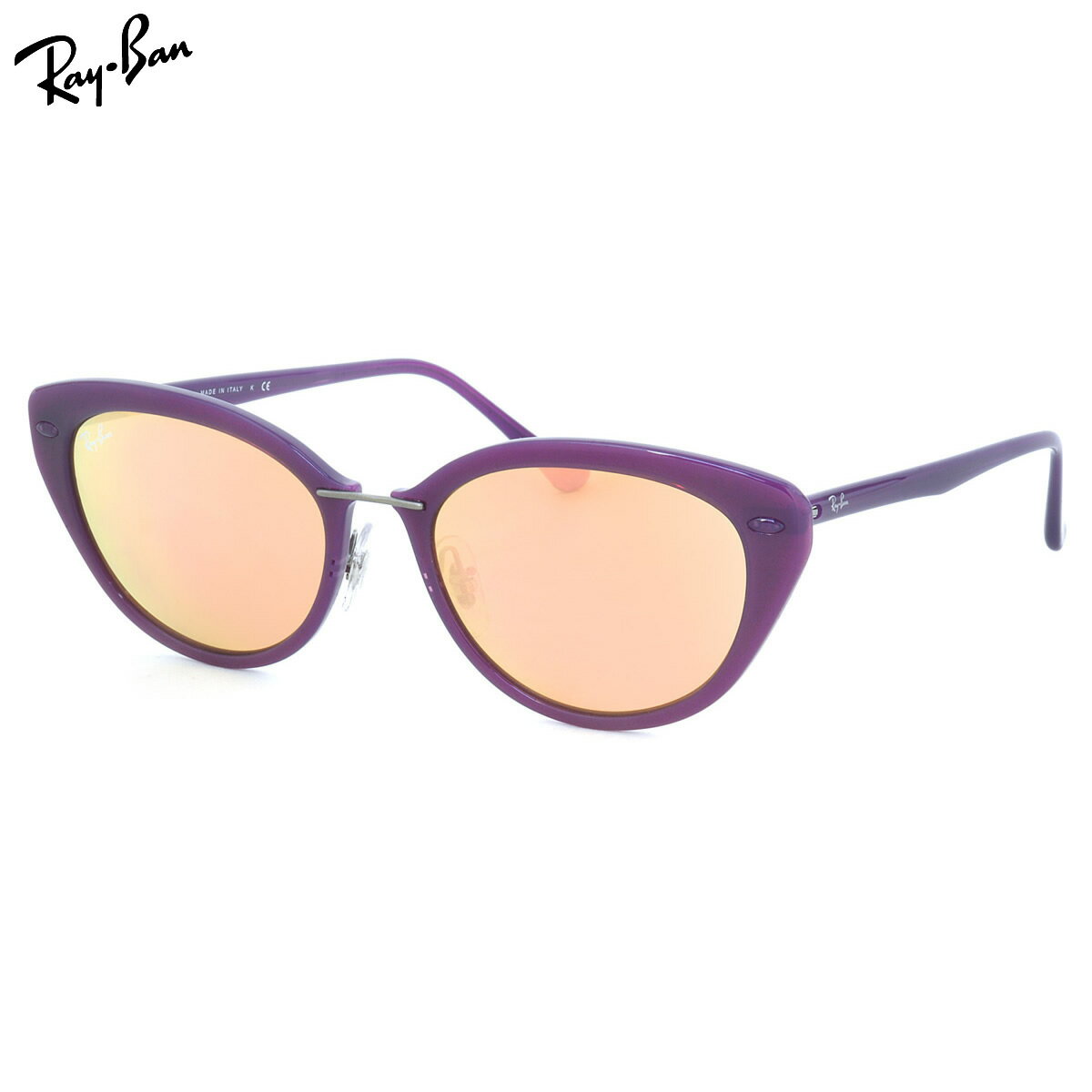レイバン サングラス ミラー テック ライトレイ Ray-Ban RB4250 60342Y 52サイズ レイバン RAYBAN TECH LIGHT RAY FLASH LENSES 6034/2Y ミラー 度数付き対応 メンズ レディース