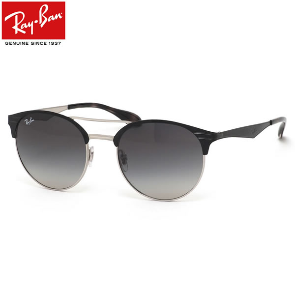 レイバン サングラス Ray-Ban RB3545 900411 51サイズ 54サイズ レイバン RAYBAN 9004/11 ツーブリッジ ダブルブリッジ ROUND ラウンド 丸メガネ 度数付き対応 メンズ レディース