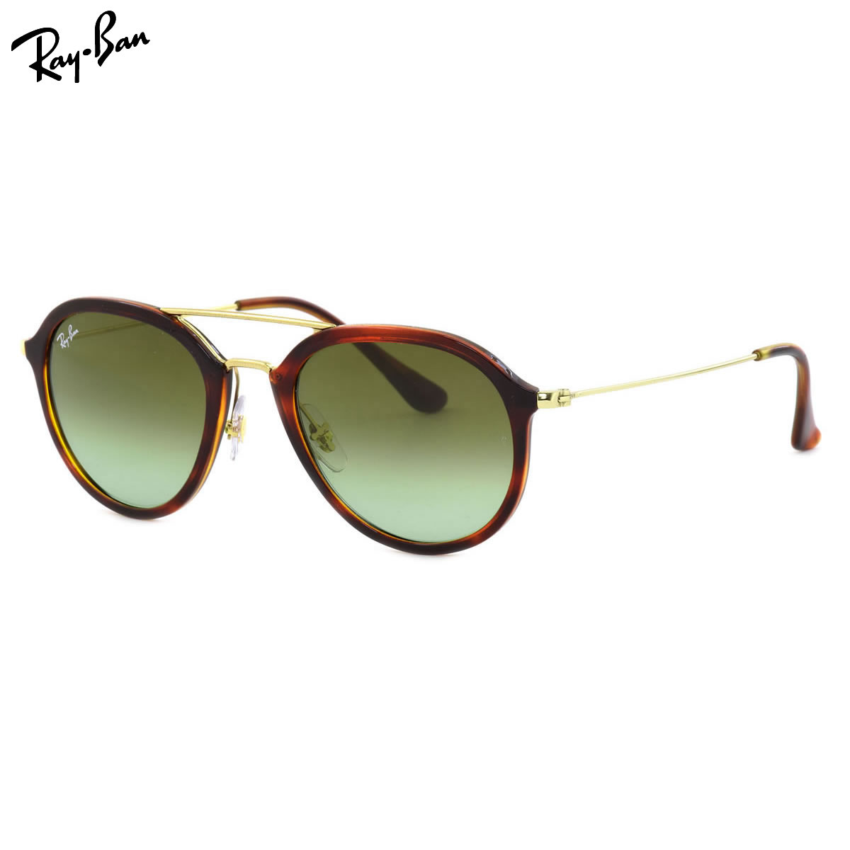 レイバン サングラス Ray-Ban RB4253 820/A6 50サイズ レイバン RAYBAN 820A6 AVIATOR アビエーター ツーブリッジ ダブルブリッジ ティアドロップ べっ甲 べっこう 度数付き対応 メンズ レディース