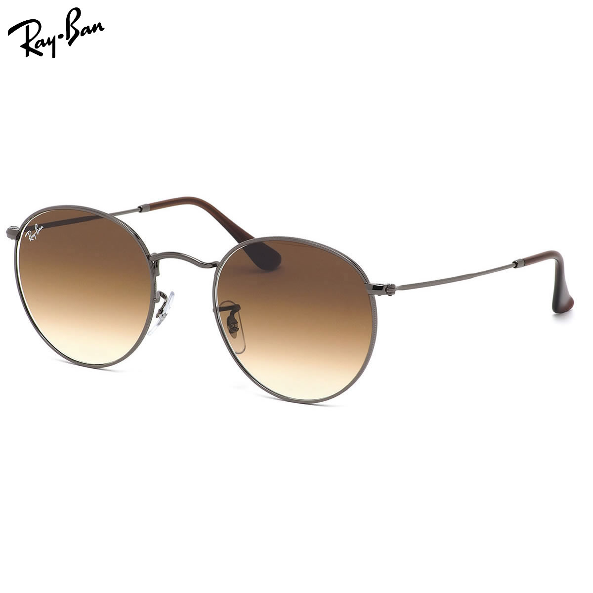 Rakuten - レイバン サングラス Ray-Ban RB3447N 004/51 50サイズ 53サイズ ROUND FLAT LENSES ラウンドメタル フラットレンズ 丸メガネ Ray-Ban RayBan 度数付き対応 メンズ レディース