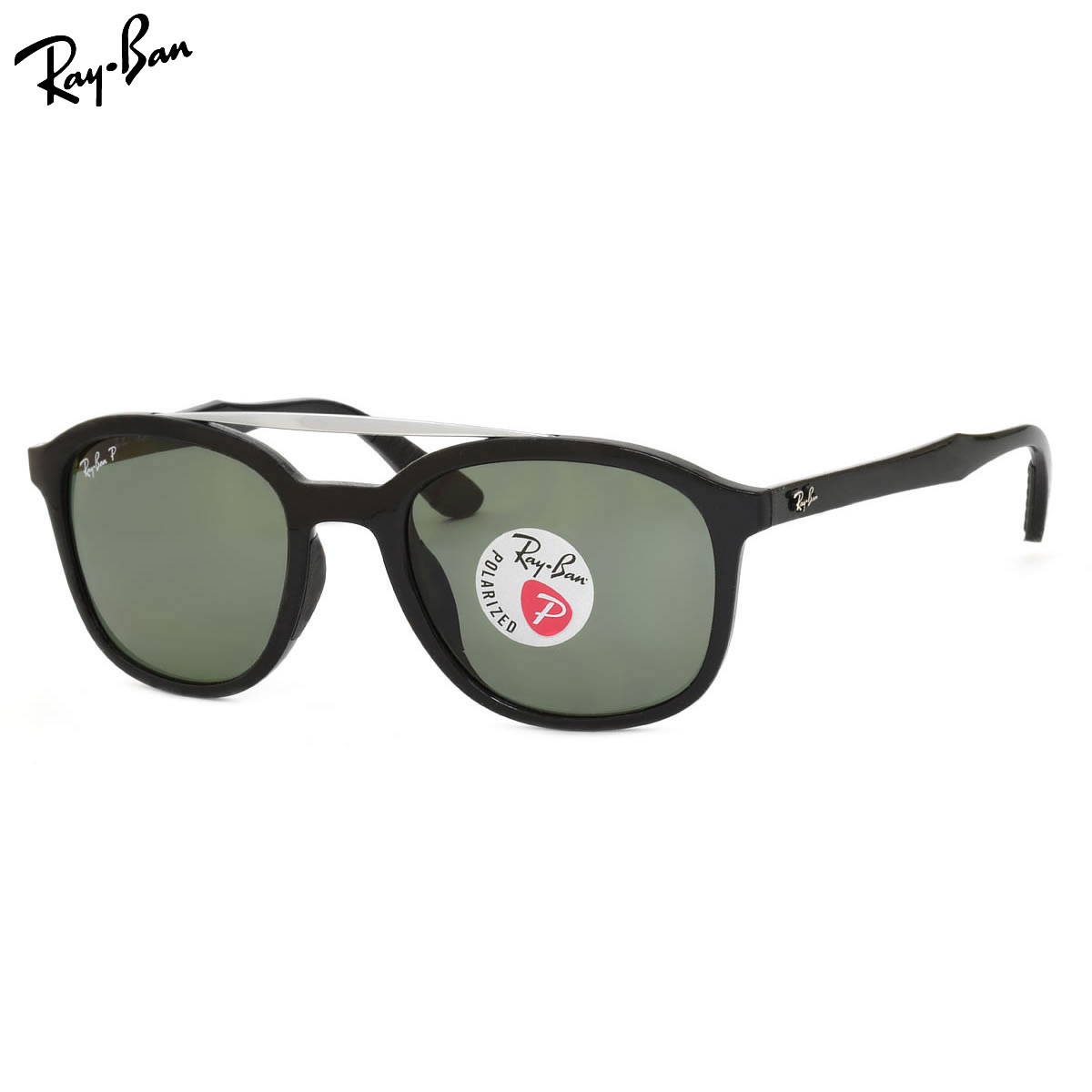 乐天商城 - レイバン サングラス Ray-Ban RB4290F 601/9A 53サイズ ACTIVE LIFESTYLE アクティブ ライフスタイルダブルブリッジ トレンド ユニーク MATERIAL COMBINATION マテリアル コンビネーション Polarized ポラライズド 偏光レンズ Ray-Ban RayBan メンズ レディース
