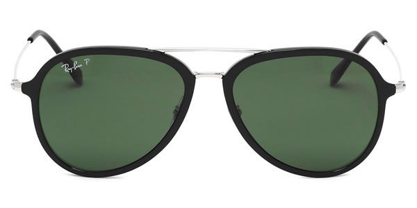 Ray-Ban レイバン サングラス RB4298 601/9A 57サイズ 6019A ハイストリート HIGHSTREET 偏光レンズ 偏光サングラス ティアドロップ ダブルブリッジ レイバン RayBan 度数付き対応 メンズ レディース