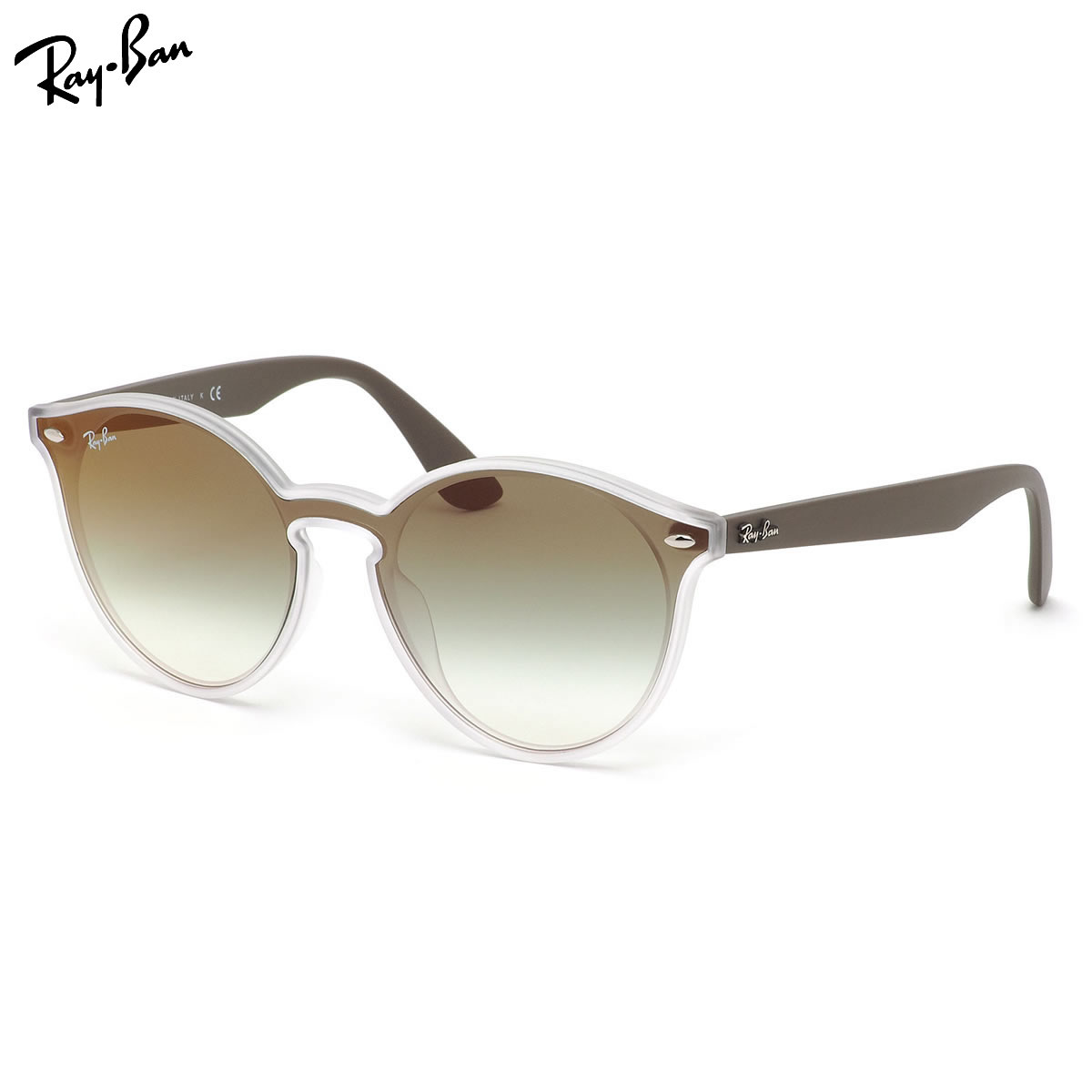Rakuten - レイバン サングラス Ray-Ban RB4380NF 6358W0 139サイズ HIGHSTREET BLAZE ハイストリート ブレイズ レディースモデル RayBan 1枚レンズ フルフィット グリーン