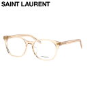サンローラン SLM111/F 003 53 メガネ SAINT LAURENT イブサンローラン クリア ベージュ Made In Italy イタリア製 メ...