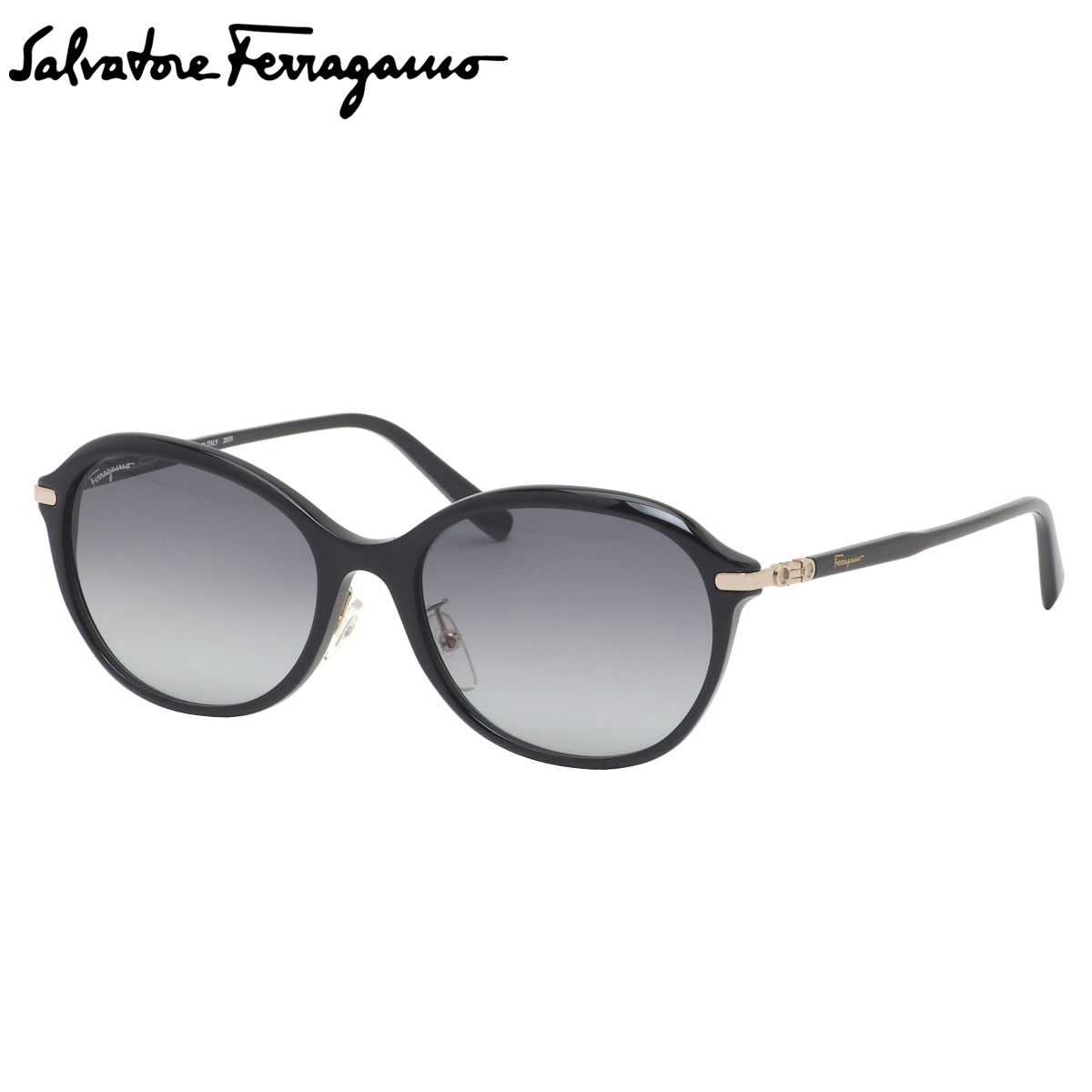 フェラガモ フェラガモ Ferragamo サングラス SF1002SA 001 56 グラデーションレンズ Made in Italy レディース