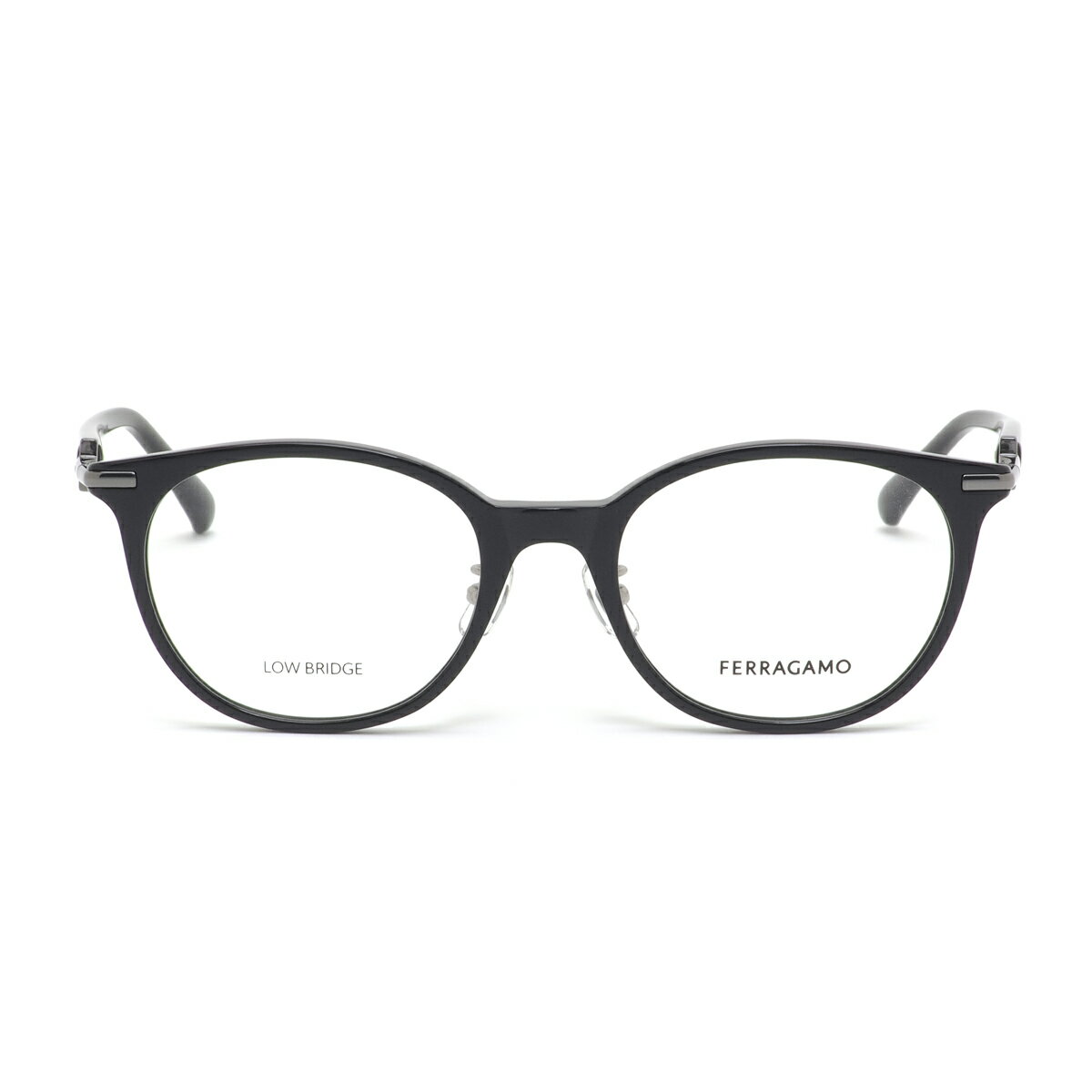 フェラガモ SF3004LB 001 52 メガネ FERRAGAMO ボスリントン ガンチーニ 黒縁 くろぶち MADE IN JAPAN 国産 日本製 メンズ レディース