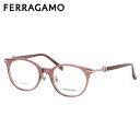 フェラガモ SF3004LB 602 52 メガネ FERRAGAMO ボスリントン ガンチーニ クリア ワインレッド MADE IN JAPAN 国産 日本製...