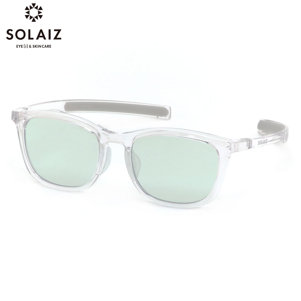樂天商城 - ソライズ SLD-003 CRY/LBL 54 サングラス SOLAIZ アイケア ブルーライトカット 軽量 フィット感 メンズ レディース