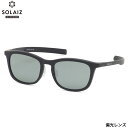 ソライズ SLD-003 MBK/GY 54 サングラス SOLAIZ OUTDOOR アウトドア 偏光レンズ 偏光サングラス アイケア ブルーライトカット 軽量 フィット感 メンズ レディース