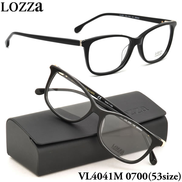 LOZZA ロッツァ 眼鏡 メガネ フレーム VL4041M 0700 53サイズ SERAO ボストン メンズ レディース
