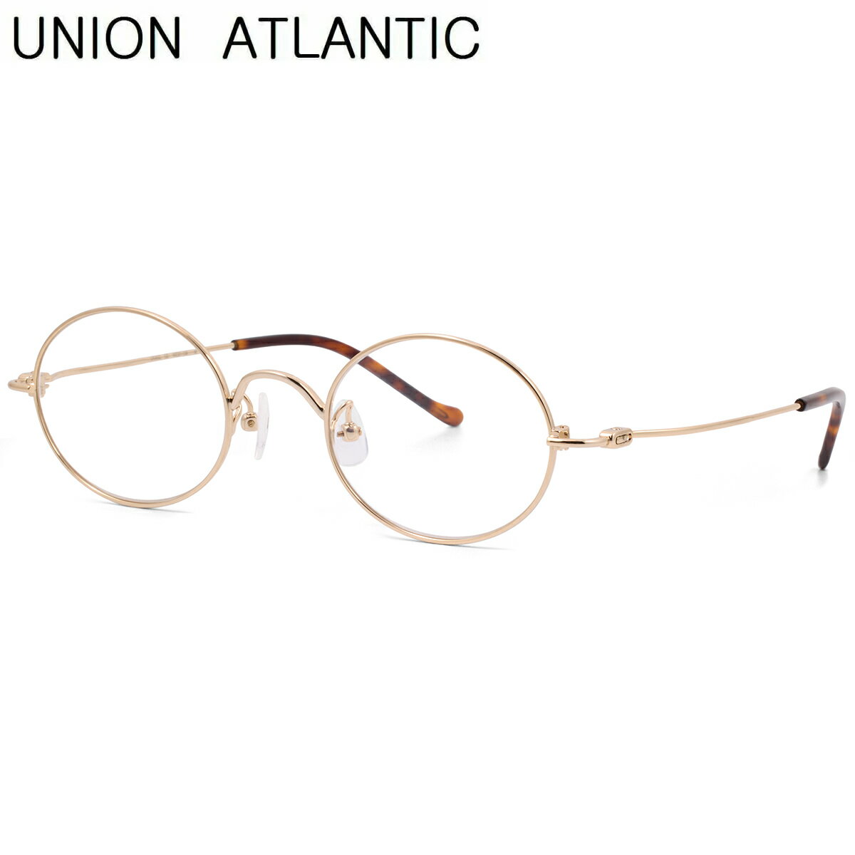 D & G - ユニオンアトランティック UA3632 GD 45 メガネ UNION ATLANTIC AMIPARIS アミパリUA3631 Series 日本製 国産 鯖江 Made in Japan メンズ レディース
