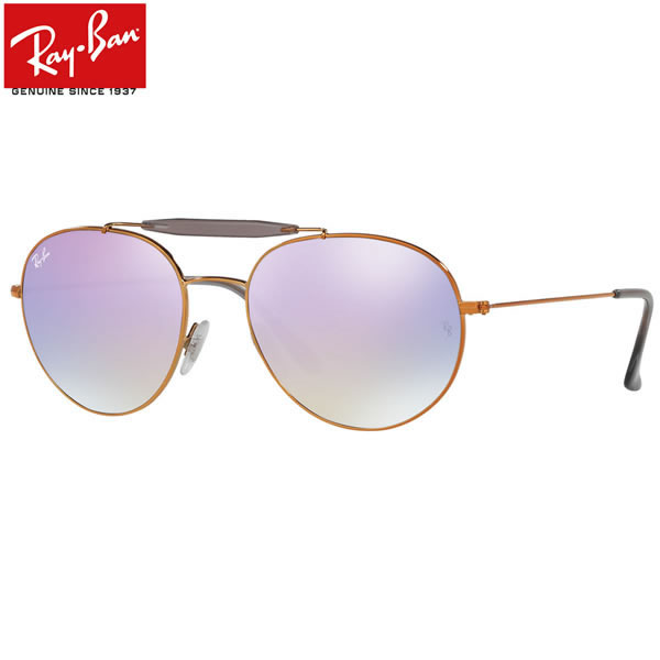 レイバン サングラス ミラー Ray-Ban RB3540 198/7X 56サイズ レイバン RAYBAN 1987X OUTDOORSMAN アウトドアーズマン ツーブリッジ ダブルブリッジ ROUND ラウンド ボストン 丸メガネ ミラー 度数付き対応 メンズ レディース