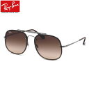 Ray-Ban レイバン サングラス RB3583N 004/13 58サイズ HIGHSTREET BLAZE THE GENERAL ハイストリート ブレイズ ザ ジェネラル ダブルブリッジ トレンド フラットレンズ レイバン RayBan 度数付き対応 メンズ レディース ツーポイント(4)