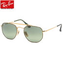 Ray-Ban Co TOX RB3648 91034M 51TCY 54TCY MARSHAL }[V HEXAGONAL wLTS _uubW c[ubW CgJ[ noi O[ xtΉ Y fB[X