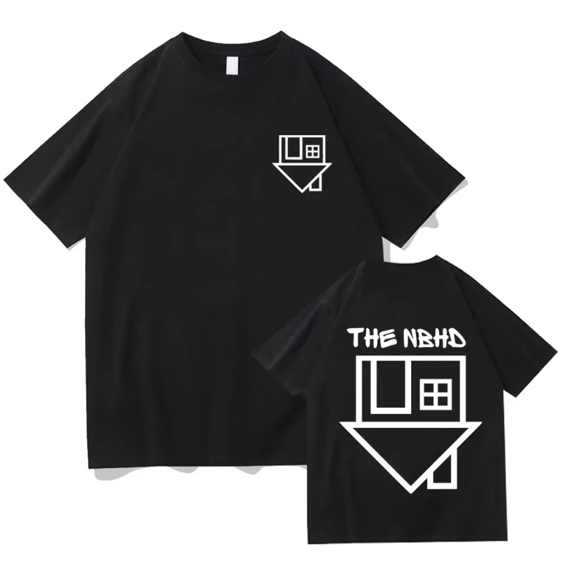 樂天商城 - 近所 NBHD Tシャツファッション男性/女性原宿グラフィック Tシャツユニセックス高品質美的ヴィンテージコットン Tシャツ