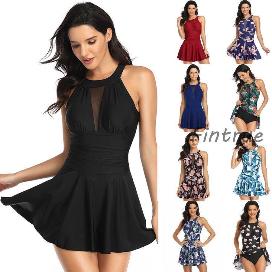 ワンピース水着 オールインワン レディース ビキニ ボタニカル柄 花柄 夏 女性 可愛い 体型カバー 海水浴 旅行 夏休み 水遊び プール 水泳