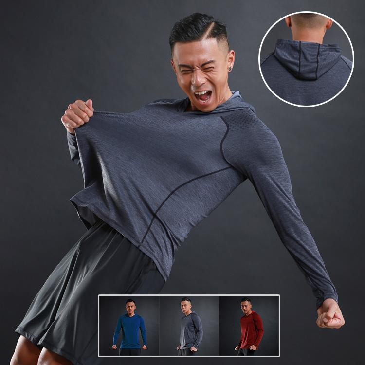 パーカー 吸汗速乾 ストレッチ フィットネス トレーニングウェア スポーツウェア トップス プルオーバ..