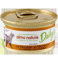 【キャットフード】 アルモネイチャー(almo nature) グレインフリー 154 デイリーメニュー ターキー入りお肉のムース 缶詰 愛猫用総合栄養食 成猫・全猫種用 85g