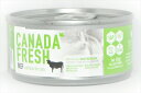 【キャットフード】　カナダフレッシュ（CANADA FRESH）　グレインフリー　ビーフ　缶詰　愛猫用総合栄養食　成猫・全猫種用　85g