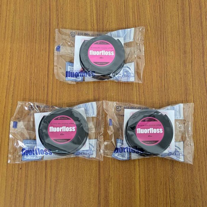 オーラルケア フロアフロス 45m 3個 歯科専売品 フロス デンタルフロス 歯間