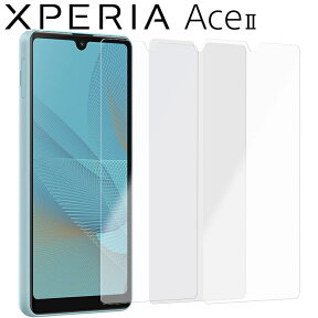 Xperia Ace II フィルム ブルーライトカット PET フィルム ノングレア つや消し マット 透明 クリア SO-41B Ace2 エース2 ソニー