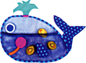 Sassy(サシー) フィッシュバッグ　くじら