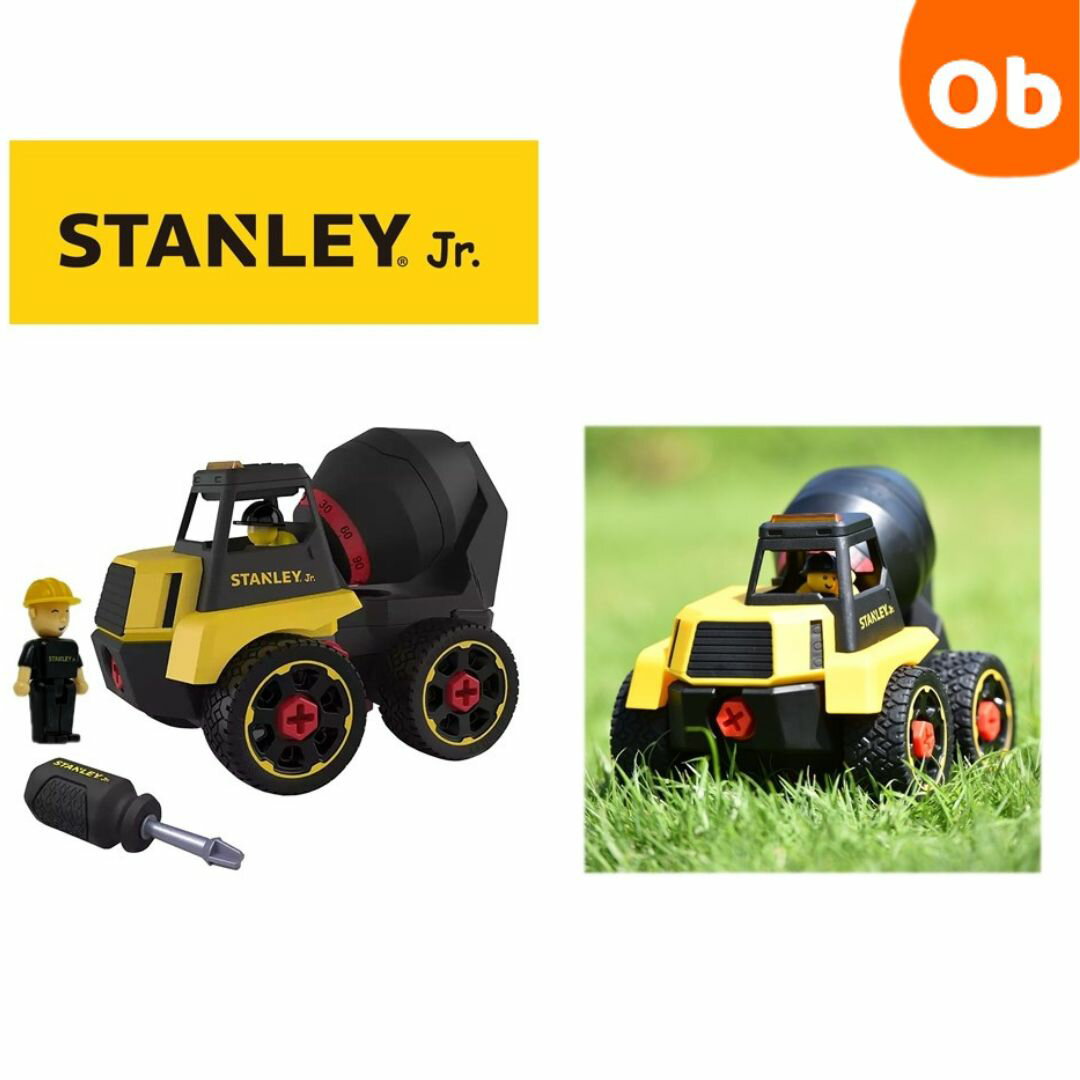 STANLEY jr 　Take Apart セメントトラック　3歳～　STEM教育　知育玩具　親子 ...