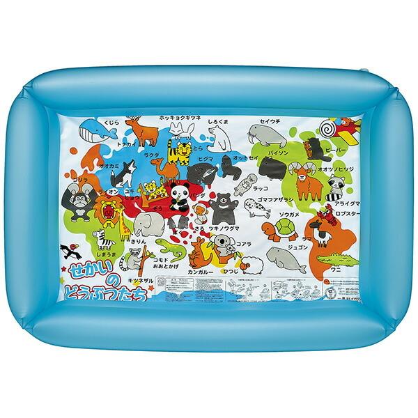 ビニールプール　角プール　100cm　こども用　プール　ベランダプール　家庭用プール　クリスマス 3