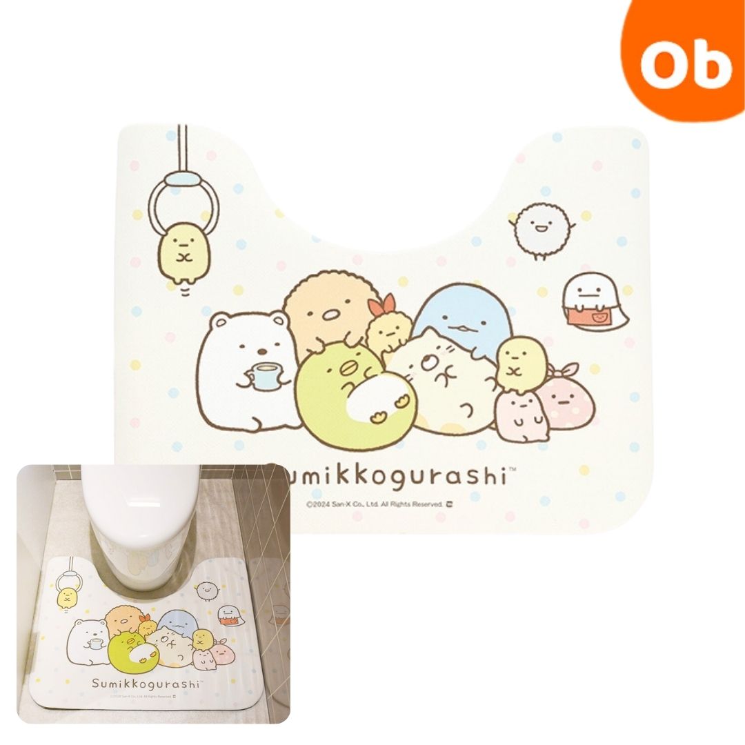 【11/20　20時〜　店内最大ポイント21倍　要エントリー】すみっコぐらし ほんわかタイム トイレマット..