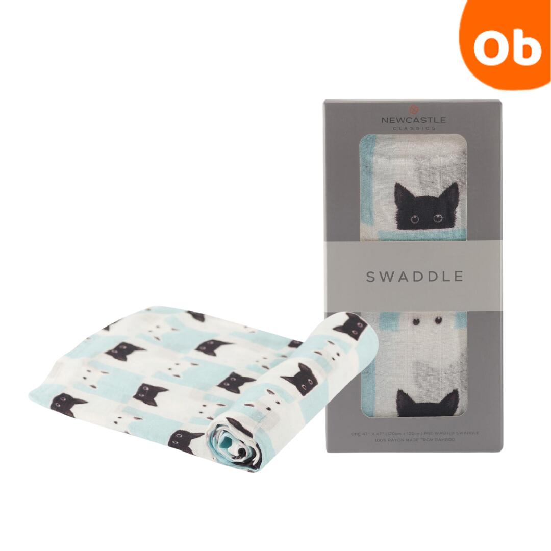 【11/20 20時〜 店内最大ポイント21倍 要エントリー】Newcastle Classics スワドル Peek-A-Boo Cats 【送料無料 沖縄・...