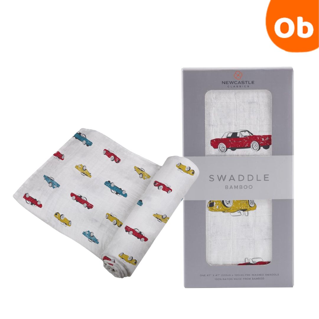 【11/20 20時〜 店内最大ポイント21倍 要エントリー】Newcastle Classics スワドル Vintage Cars 【送料無料 沖縄・一部地...