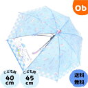 シナモロール チェックライン キャラクターキッズ傘 雨傘 子供用 子ども用 キッズアンブレラ【ラッピング不可商品】【送料無料 沖縄・一部地域を除く】