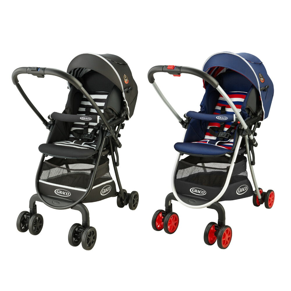 GRACO（グレコ）　シティライトRアップ　軽量ハイシートベビーカー　足カバー付　 大型ワイドタイヤ仕様【送料無料　…