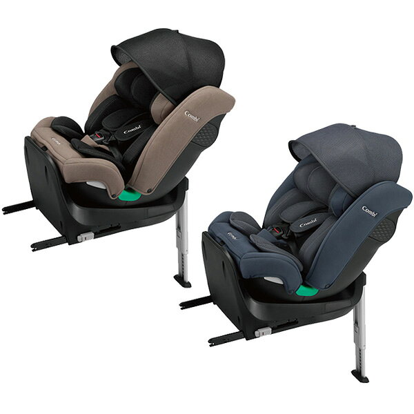 コンビ クルムーヴロング R129 エッグショック EA 【送料無料 　北海道・沖縄・一部地域を除く】Combi チャイルドシート 4年保証対象商品　ISOFIX 回転式 新生児から10歳ジュニアシート ISOFIX この1台で着用義務期間OK ロングユース 2