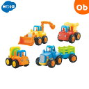 【5月10日 24H限定 最大100%ポイントバック+さらにP12倍※要エントリー】Hola Toys(オラトイズ) ビューンと走るはたらくくるま/4点セット ...