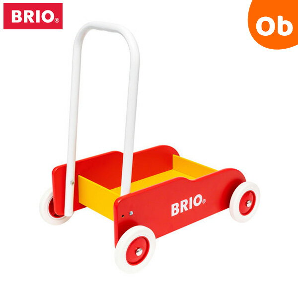 BRIO（ブリオ）手押し車（赤）【送料無料　沖縄・一部地域を除く】