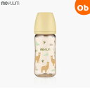 【5月15日24H限定 最大100%ポイントバック ※要エントリー】moYUUM(モユム) PPSU 哺乳瓶 270ml ラマ【送料無料 沖縄・一部地域を除く】