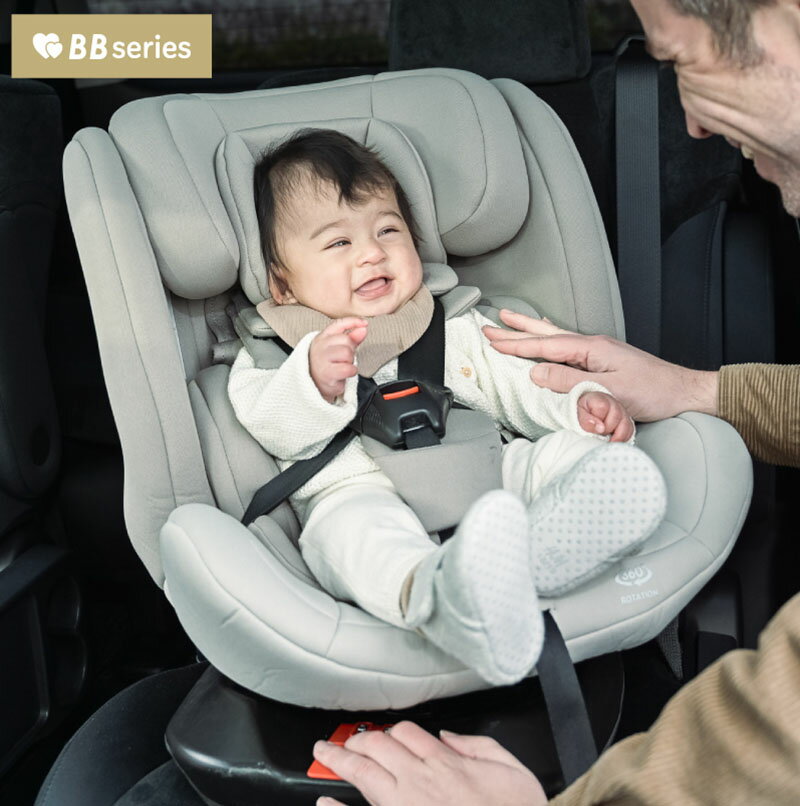 チャイルドシートISOFIX回転式 KISSBABY R129適合品　クリスマス 3