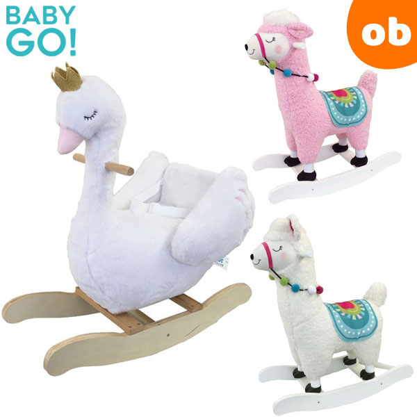 LABEBE かわいい動物たちのゆらゆらロッキング　木馬　BabyGo!【送料無料　沖縄・一部地域を ...