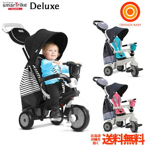 ママ割メンバーさらにポイント5倍　スマートトライク デラックス 4in1 Deluxe smart trike　三輪車【送料無料（沖縄・一部地域を除く）】【ラッピング不可商品】