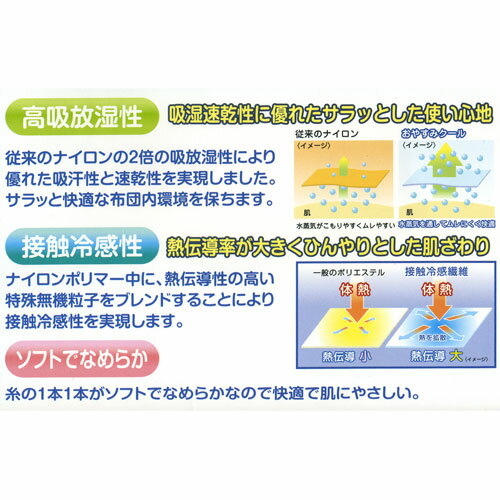 西川リビング おやすみクール ベビーキルトパッド【送料無料　沖縄・一部地域を除く】 3