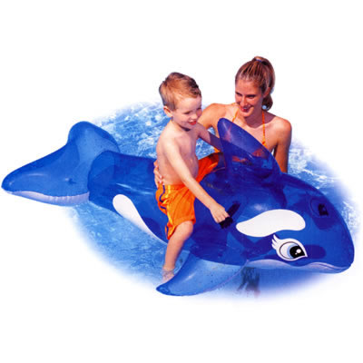 INTEX ホエールライドオン　ブルー