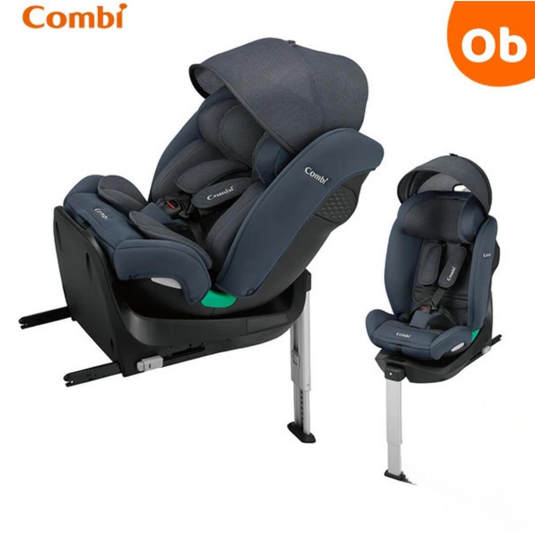 【レビュー特典あり】コンビ クルムーヴロング R129 エッグショック EA ブルー【送料無料 　北海道・沖縄・一部地域を除く】Combi チャイルドシート　4年保証対象商品　 ISOFIX 回転式 新生児から10歳ジュニアシート ISOFIX 安全規則R129適合